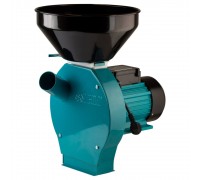 Зернодробилка / дертемолка SIGMA (5381321). 2 кВт, до 250 кг/ч. Мельница для зерна и початков кукурузы