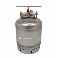 Автоклав винтовой ЛАН на 16 банок (нержавеющая сталь, огневой / газовый)