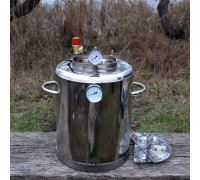 Автоклав бытовой ЛЮКС-16 (нержавеющая сталь, огневой)