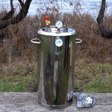 Автоклав бытовой ЛЮКС-32 (нержавеющая сталь, огневой)